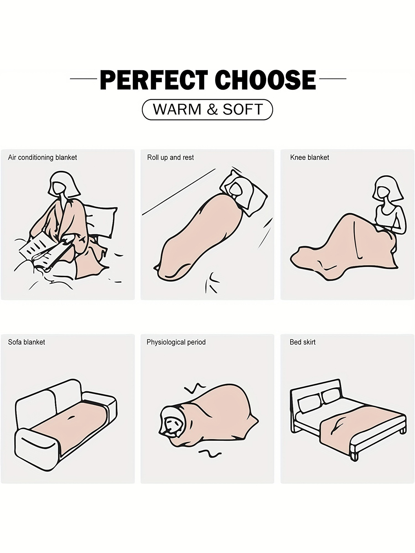 Custom Photo Flannel Blanket All-Season Use for Camping, Sofa, Office, and Pets